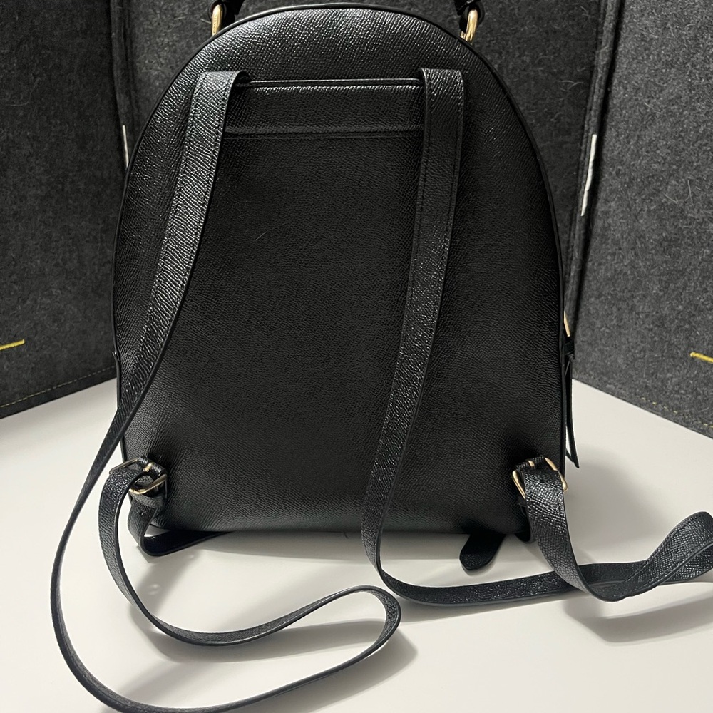 Coach Black and Gold Backpack - Picture 3 of 10